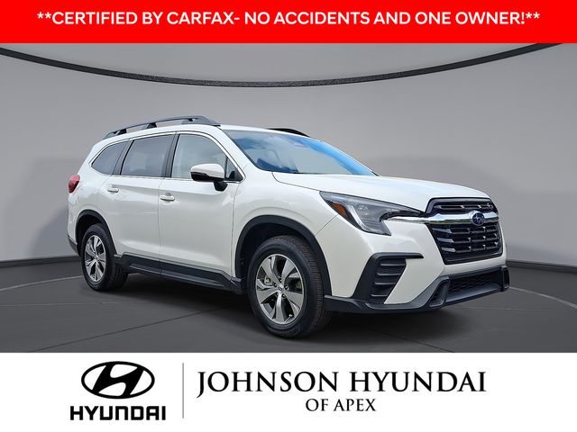Crystal White Pearl 2023 Subaru Ascent Premium 7-Passenger AWD SUV / Crossover All-Wheel Drive Continuously Variable Transmission