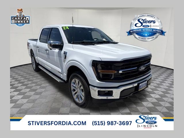 Oxford White 2024 Ford F-150 Pickup Truck Four-Wheel Drive Automatic