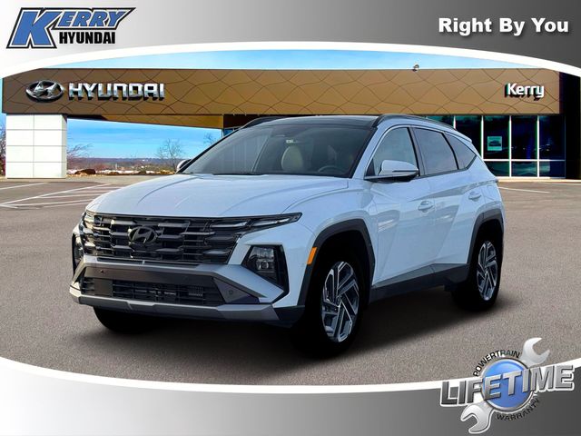 Creamy White Pearl 2026 Hyundai Tucson Hybrid SUV / Crossover All-Wheel Drive 6-Speed Automatic
