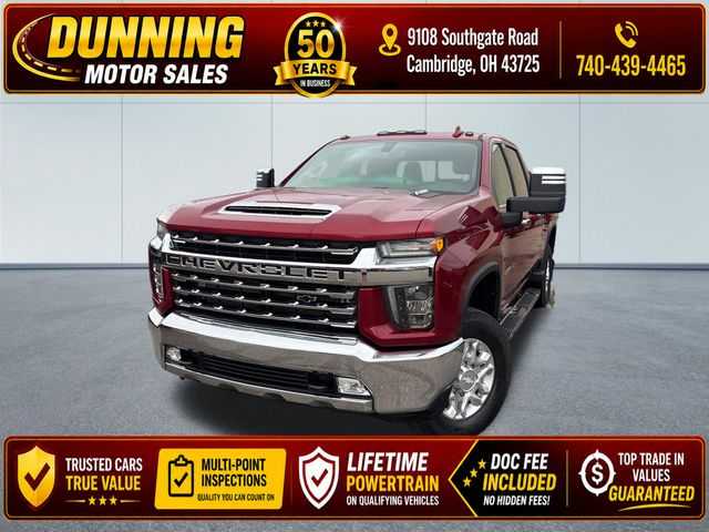 Cajun Red Tintcoat 2020 Chevrolet Silverado 2500HD Pickup Truck Four-Wheel Drive Automatic