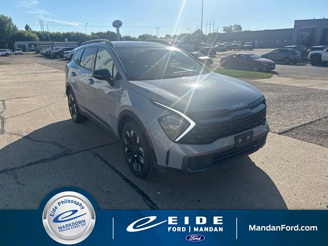 Gray 2023 Kia Sportage SUV / Crossover All-Wheel Drive 8-Speed Automatic