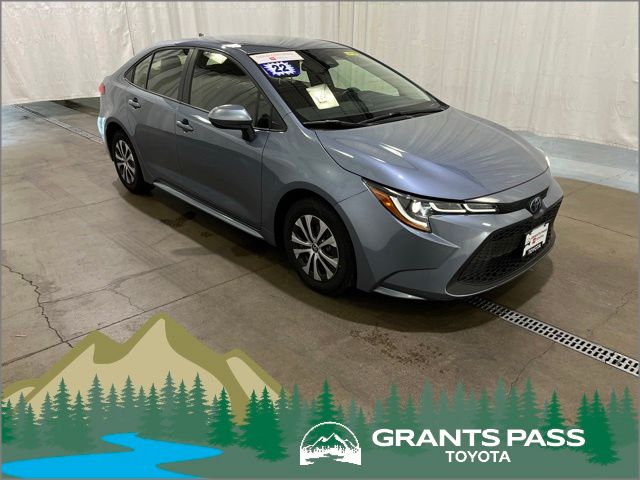 Celestite 2022 Toyota Corolla Hybrid LE FWD Sedan Front-Wheel Drive Continuously Variable Transmission