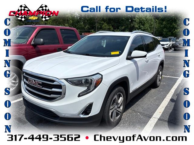 Summit White 2019 GMC Terrain SUV / Crossover Front-Wheel Drive 9-Speed Automatic