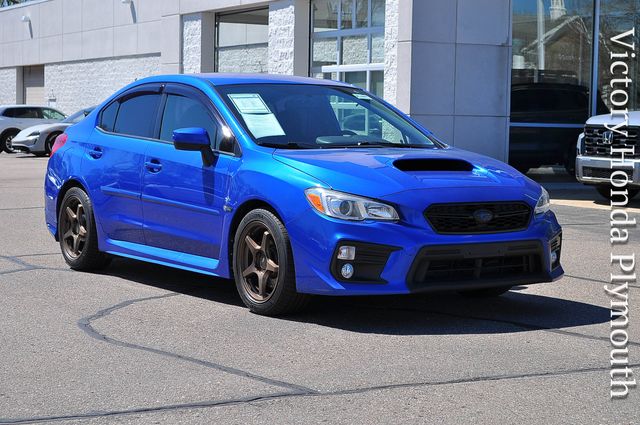 WR Blue Pearl 2018 Subaru WRX Sedan Sedan All-Wheel Drive 6-Speed Manual
