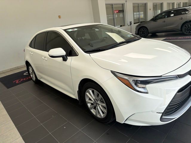 2024 Toyota Corolla Hybrid XLE White at Classic Chevrolet Galveston