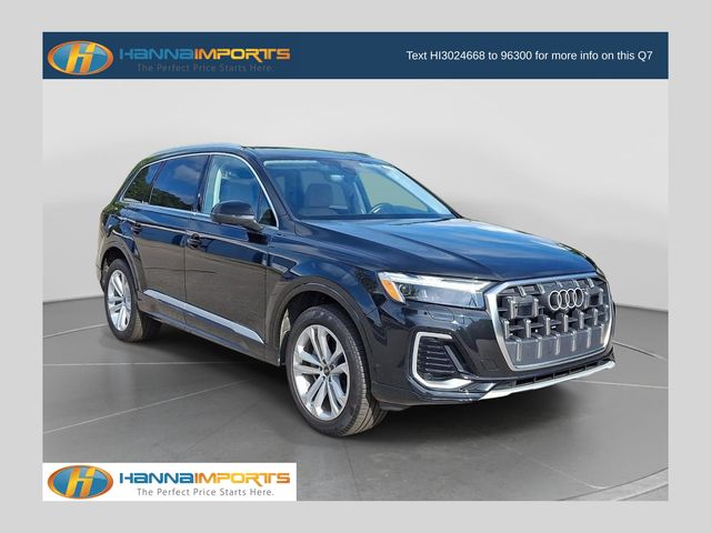 Mythos Black Metallic 2025 Audi Q7 SUV / Crossover All-Wheel Drive 8-Speed Automatic