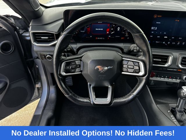2025 Ford Mustang EcoBoost Premium Silver at DeMontrond Mazda
