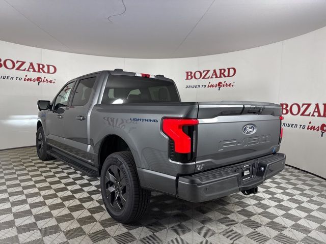 2025 Carbonized Gray Metallic Ford F-150 Lightning Flash AWD Truck