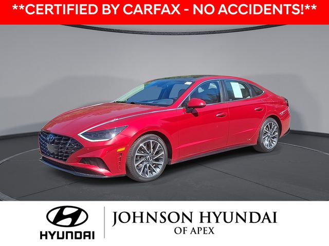Calypso Red 2020 Hyundai Sonata Sedan Front-Wheel Drive 8-Speed Automatic Overdrive