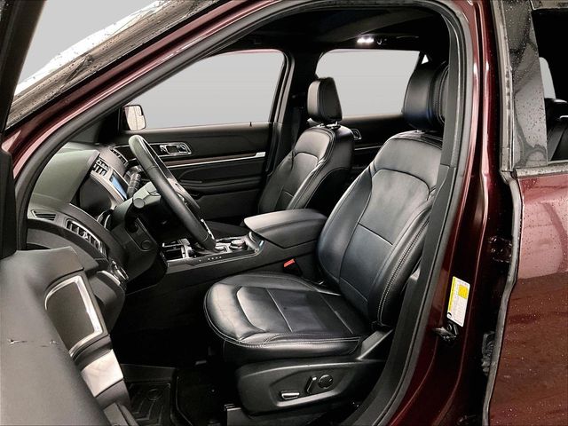 2018 Ford Explorer Limited Red at John Sisson Motors