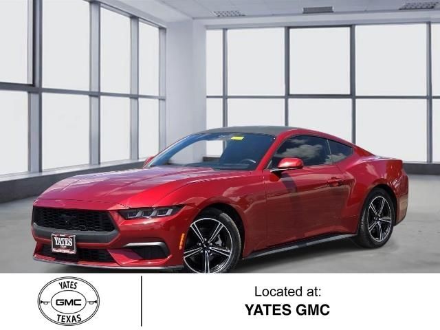 Red Metallic 2024 Ford Mustang EcoBoost Fastback RWD Coupe Rear-Wheel Drive Automatic