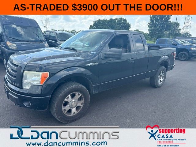 Tuxedo Black 2010 Ford F-150 Pickup Truck Four-Wheel Drive 4-Speed Automatic Overdrive