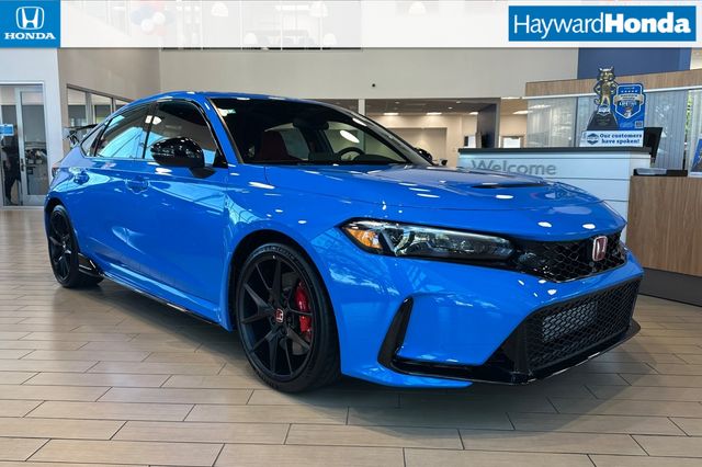 Blue 2026 Honda Civic Type R Hatchback Front-Wheel Drive 6-Speed Manual