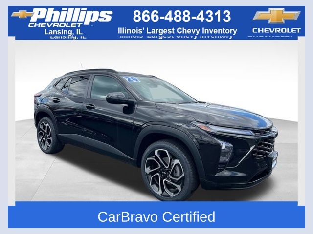 Mosaic Black Metallic 2024 Chevrolet Trax RS with 2RS FWD SUV / Crossover Front-Wheel Drive 6-Speed Automatic