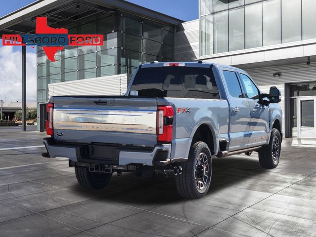 2024 Glacier Gray Metallic Tri-Coat Ford Super Duty F-250 SRW Platinum 4X4 Truck