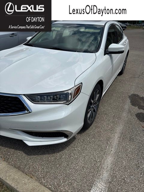 Bellanova White Pearl 2018 Acura TLX Sedan All-Wheel Drive 9-Speed Automatic