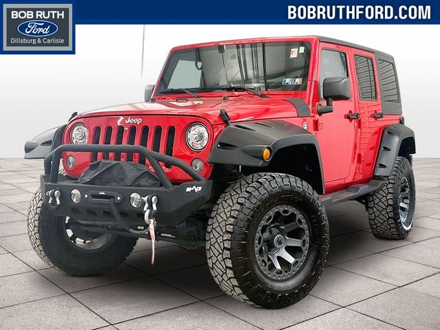 2017 Jeep Wrangler Unlimited Sport Red at John Sisson Motors