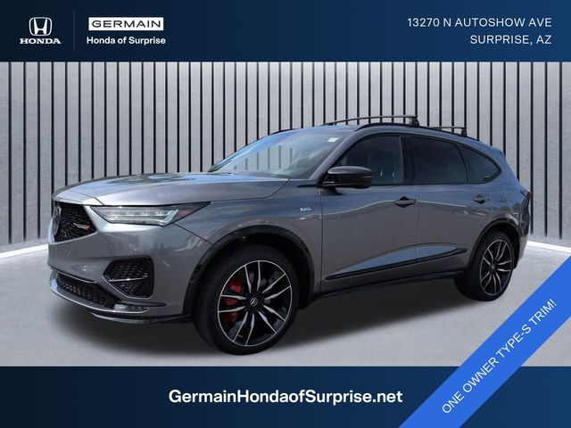 Liquid Carbon Metallic 2023 Acura MDX SUV / Crossover All-Wheel Drive Automatic