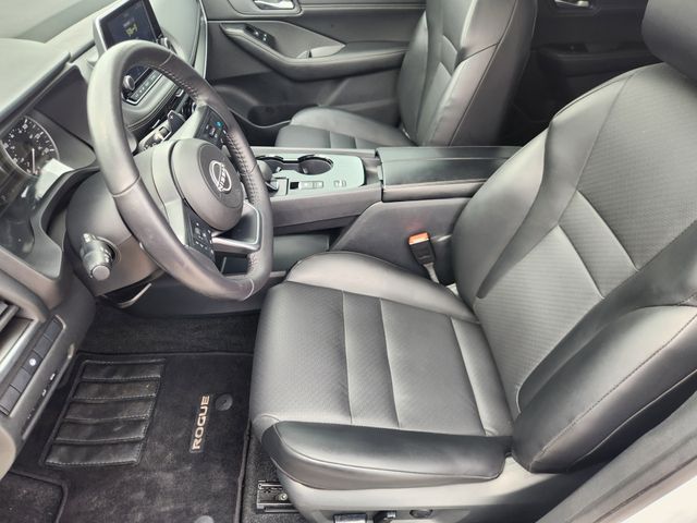 2024 Nissan Rogue SV White at Central Houston Nissan