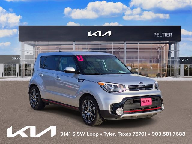 Bright Silver 2018 Kia Soul Wagon Front-Wheel Drive 7-Speed Automatic