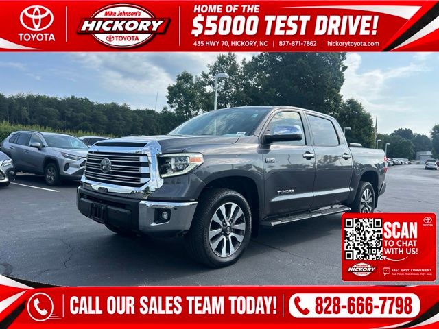Magnetic Gray Metallic 2019 Toyota Tundra Pickup Truck Four-Wheel Drive 6-Speed Automatic