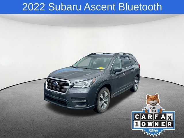 Magnetite Gray Metallic 2022 Subaru Ascent Premium 8-Passenger AWD SUV / Crossover All-Wheel Drive Continuously Variable Transmission