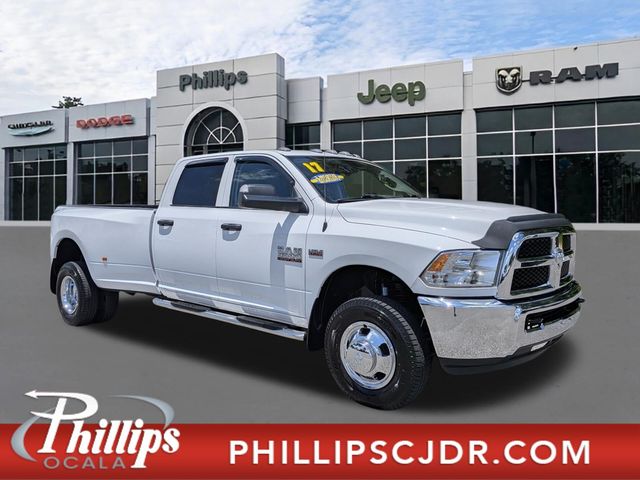 Bright White Clearcoat 2017 RAM 3500 Pickup Truck Four-Wheel Drive 6-Speed Automatic