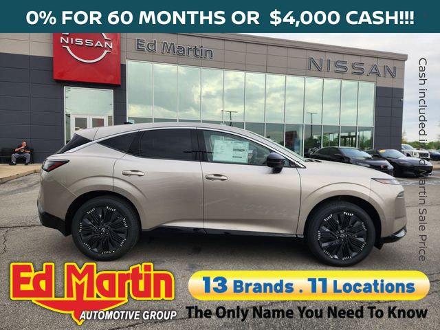 Silver Metallic 2026 Nissan Murano Platinum AWD SUV / Crossover All-Wheel Drive 9-Speed Automatic