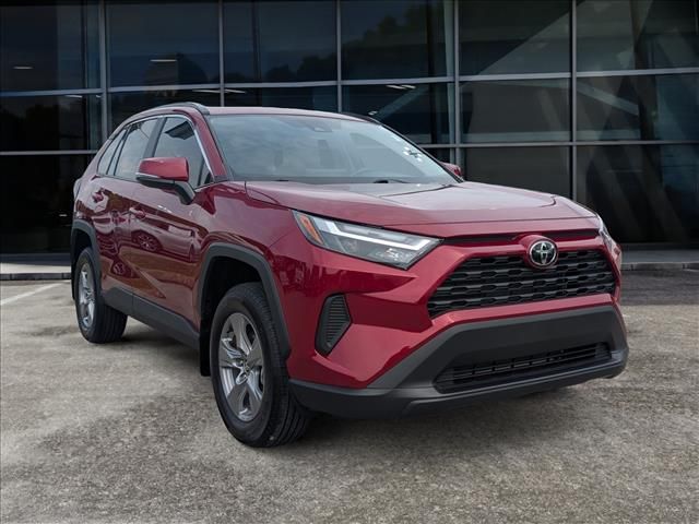 Red (Ruby Flare Pearl) 2025 Toyota RAV4 XLE FWD SUV / Crossover Front-Wheel Drive 8-Speed Automatic