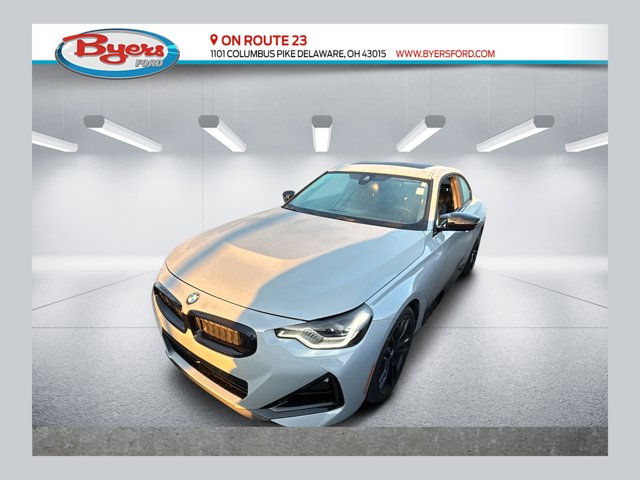Brooklyn Gray Metallic 2023 BMW 2 Series Coupe All-Wheel Drive 8-Speed Automatic