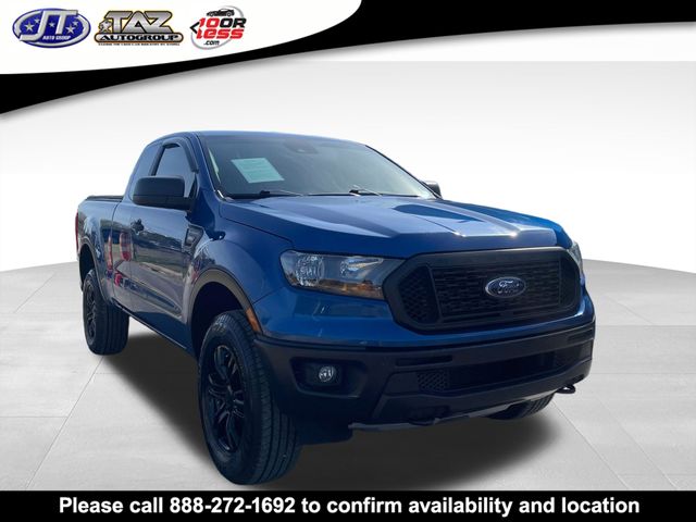 Lightning Blue Metallic 2020 Ford Ranger XL SuperCab RWD Pickup Truck 4X2 Automatic