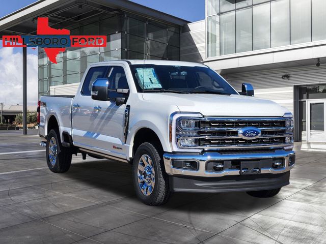 2024 Star White Metallic Tri-Coat Ford Super Duty F-250 SRW King Ranch 4X4 Truck