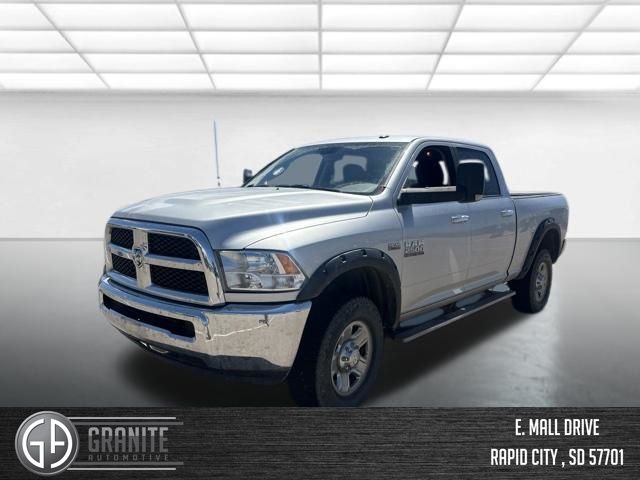 Bright Silver Clearcoat Metallic 2016 RAM 2500 SLT Crew Cab 4WD Pickup Truck Four-Wheel Drive 6-Speed Automatic