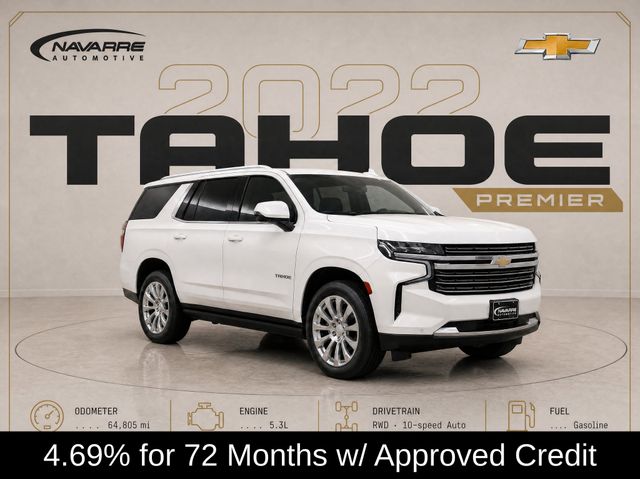 Pearl 2022 Chevrolet Tahoe SUV / Crossover 4X2 