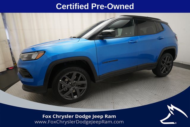 Hydro Blue Pearlcoat 2026 Jeep Compass SUV / Crossover Four-Wheel Drive 8-Speed Automatic