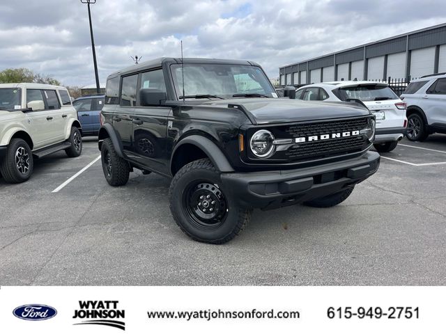 Shadow Black 2026 Ford Bronco Big Bend 4-Door 4WD SUV / Crossover Four-Wheel Drive Automatic