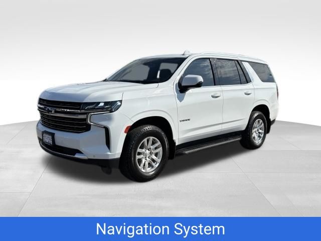 Summit White 2022 Chevrolet Tahoe SUV / Crossover Four-Wheel Drive 
