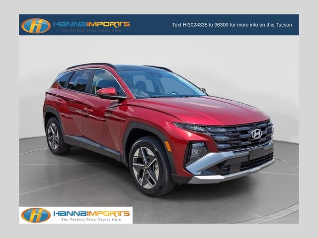 Ultimate Red 2025 Hyundai Tucson Hybrid SUV / Crossover All-Wheel Drive 6-Speed Automatic