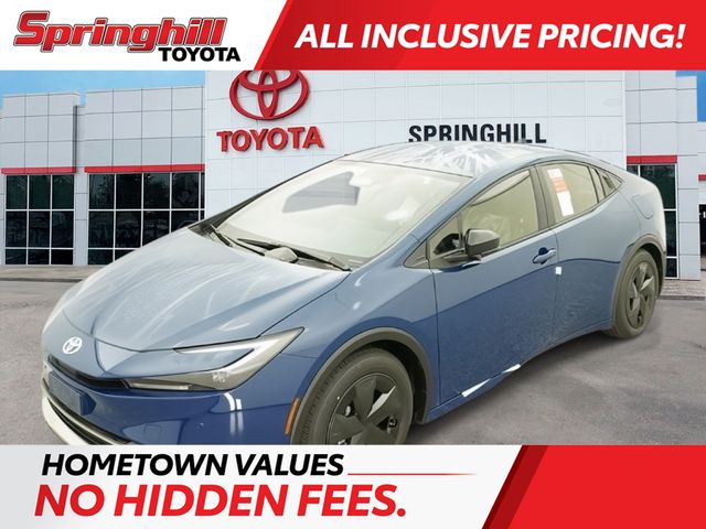 Reservoir Blue 2026 Toyota Prius Plug-In Hybrid SE FWD Hatchback Front-Wheel Drive Continuously Variable Transmission