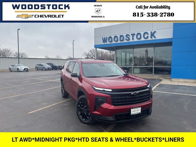 Radiant Red Tintcoat 2026 Chevrolet Traverse LT AWD SUV / Crossover Four-Wheel Drive 8-Speed Automatic
