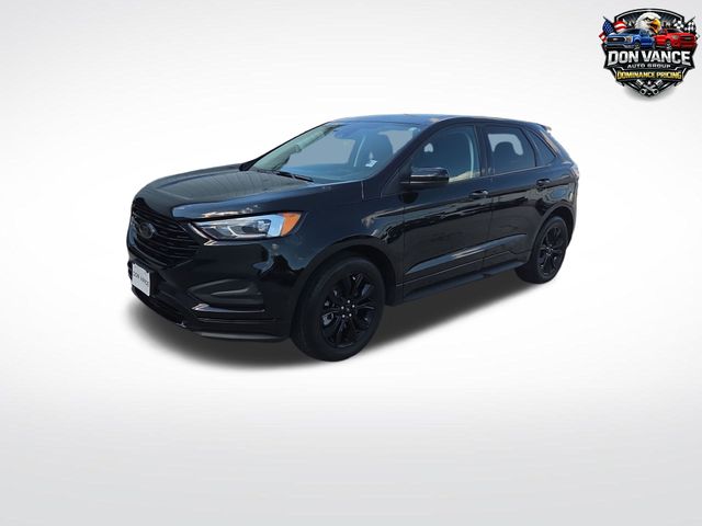 Black Metallic 2024 Ford Edge SUV / Crossover All-Wheel Drive 8-Speed Automatic