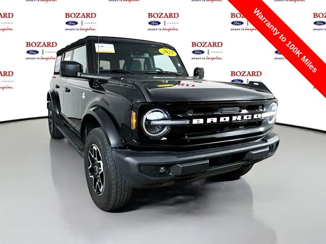 2023 Shadow Black Ford Bronco Outer Banks SUV