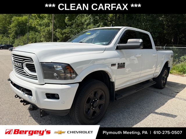 Bright White Clearcoat 2018 RAM 2500 Pickup Truck Four-Wheel Drive 6-Speed Automatic