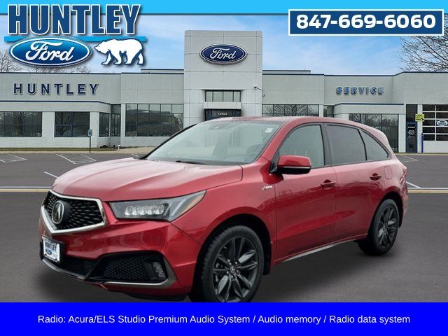 Performance Red 2020 Acura MDX SUV / Crossover All-Wheel Drive 9-Speed Automatic