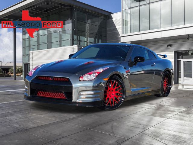 2015 Solid Red Nissan GT-R Black Edition AWD Coupe