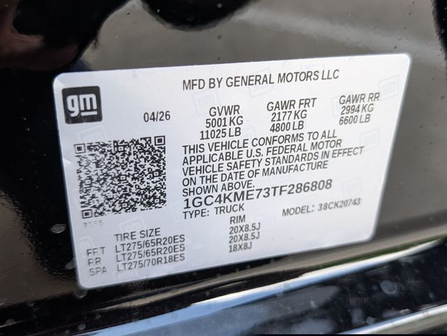 2026 Chevrolet Silverado 2500HD Custom Black at Big Star Chrysler Jeep Dodge Ram 