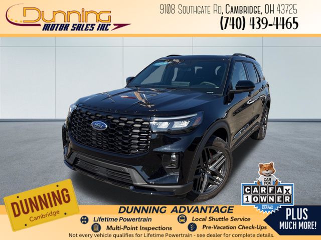 Agate Black Metallic 2026 Ford Explorer ST-Line AWD SUV / Crossover All-Wheel Drive Automatic