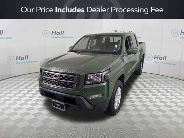 Tactical Green Metallic 2023 Nissan Frontier Pickup Truck 4X2 9-Speed Automatic