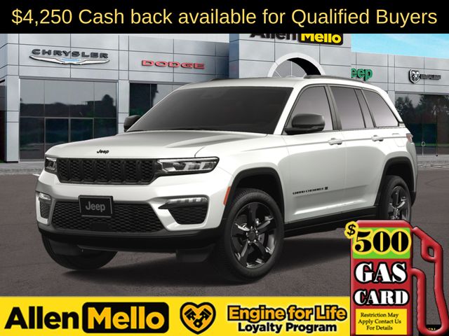 Bright White Clearcoat 2025 Jeep Grand Cherokee Limited 4WD SUV / Crossover Four-Wheel Drive 8-Speed Automatic