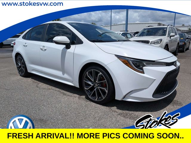 2021 Toyota Corolla L White at Davis Toyota of Orangeburg